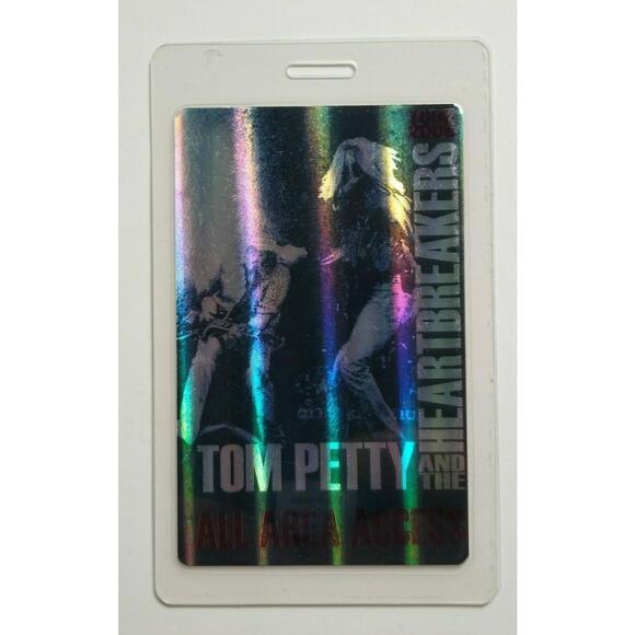 Tom Petty And The Heartbreakers Backstage Pass Hologram Original Rock Music 2005 - Picture 2 of 6